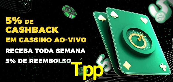 Promoções do cassino ao Vivo Tpp
